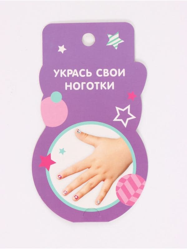 Наклейки для ногтей детские, Кошечка — фото 5