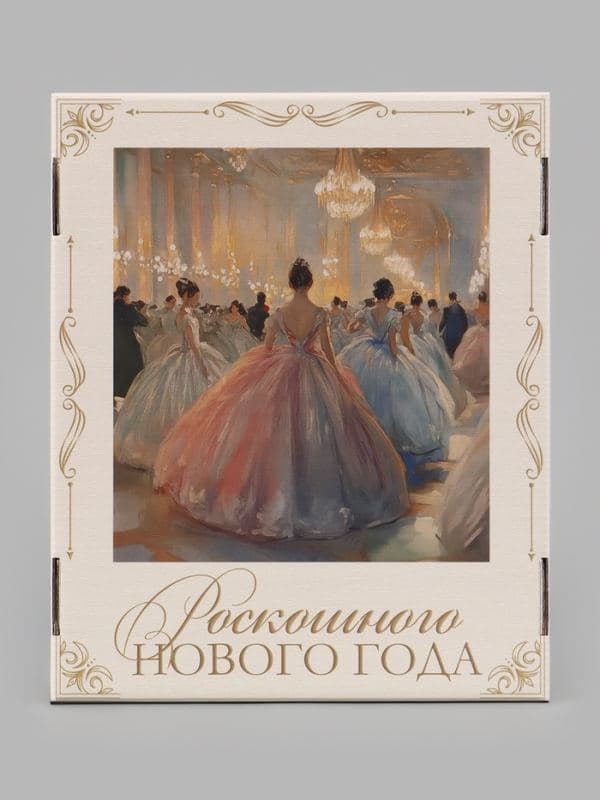 Коробка подарочная, складная 31.2×25.6×16.1 см «Зимний бал» — фото 4