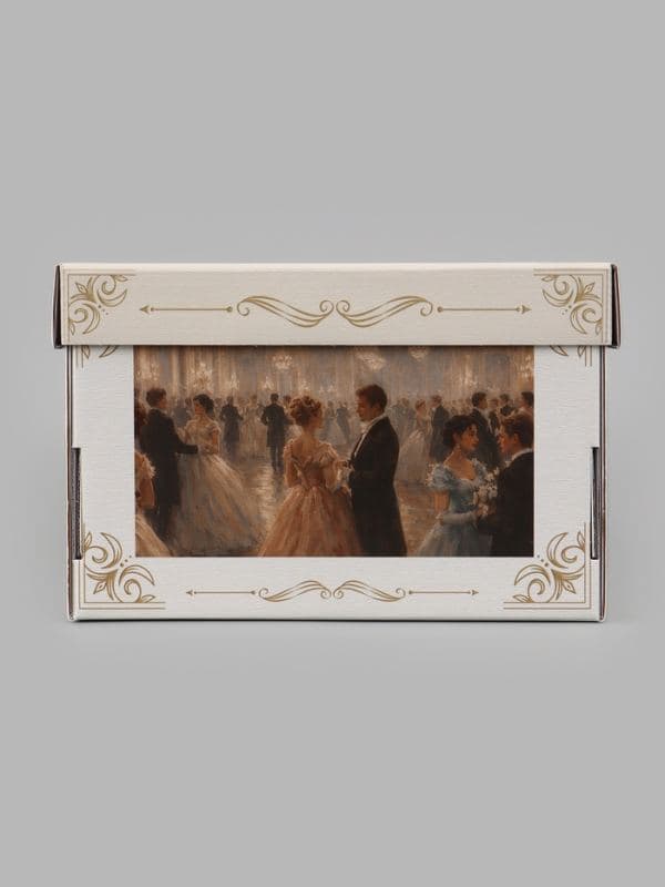 Коробка подарочная, складная 31.2×25.6×16.1 см «Зимний бал» — фото 5