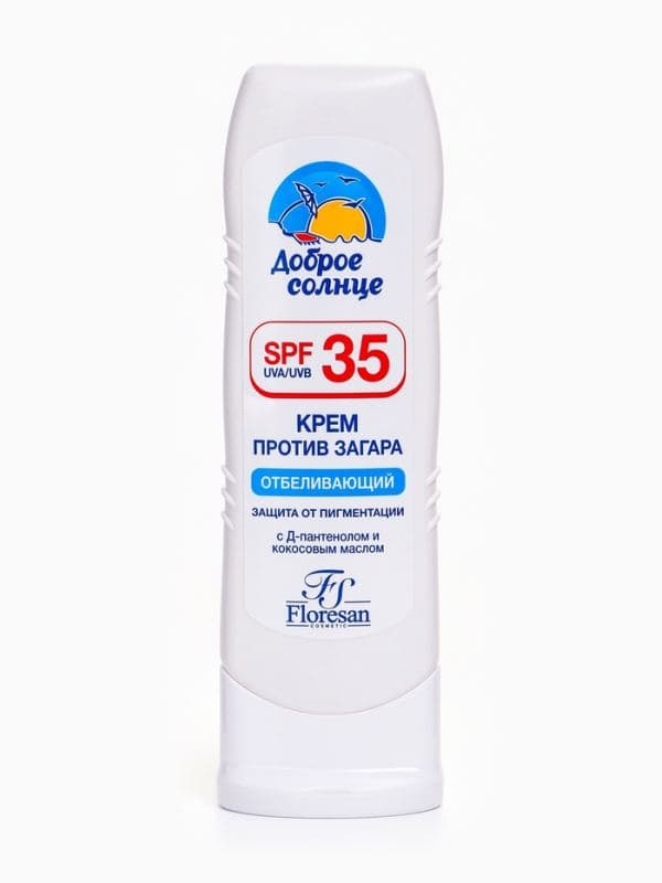 Солнцезащитный крем против загара Floresan отбеливающий SPF 35, 125 мл — фото 5