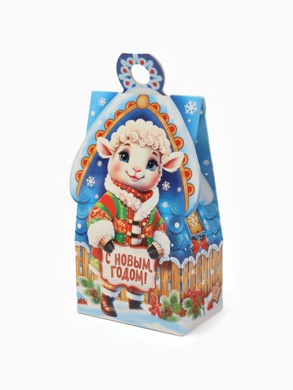 Новогодний подарок со сладостями «С новым годом», 500 г — фото 4