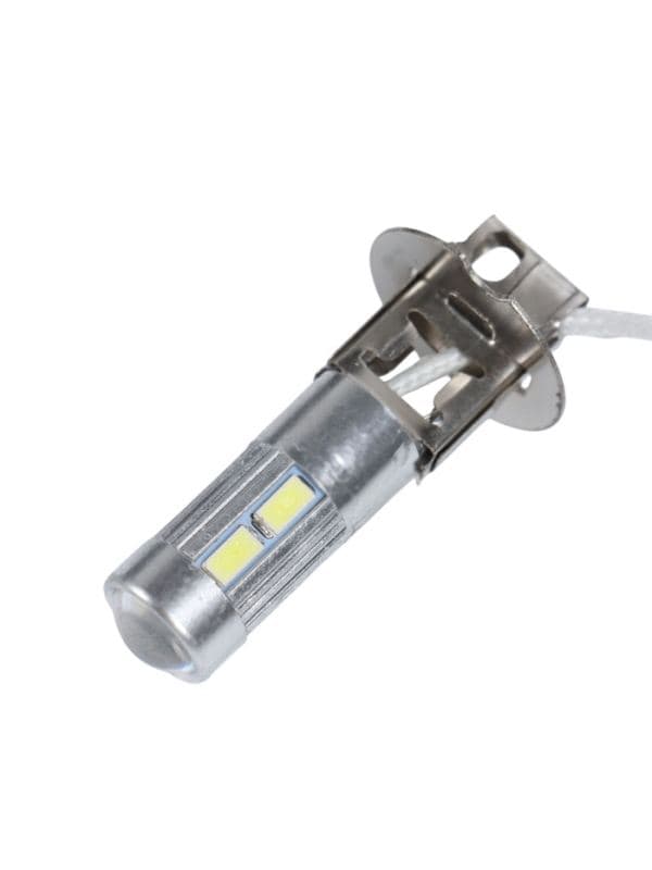 Лампа автомобильная светодиодная, H3, 12 В, 13 SMd=5050, 2 шт., белый — фото 3