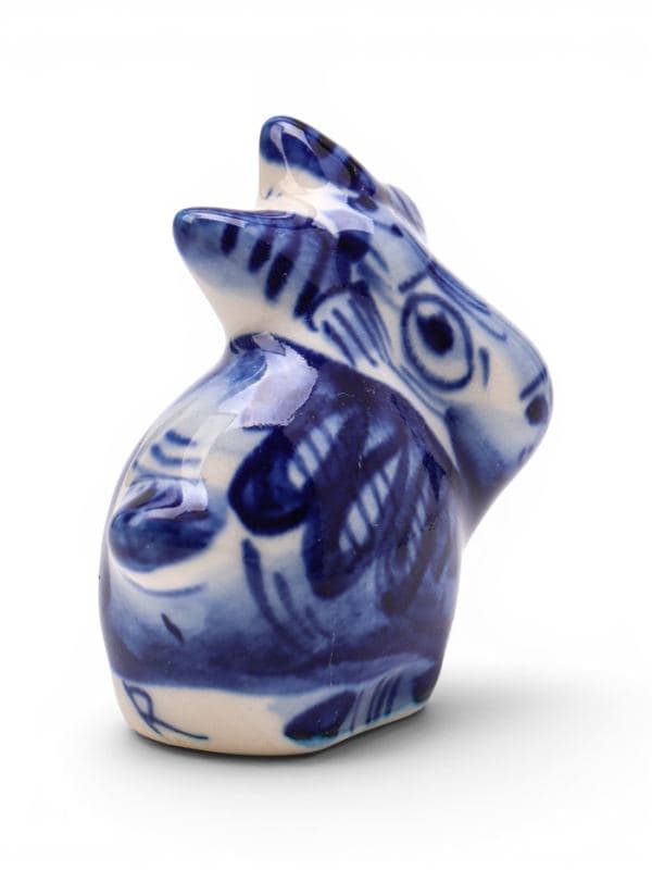 Сувенир фарфоровый «Козлик Макс» 5×4.8×3 см, гжель — фото 2